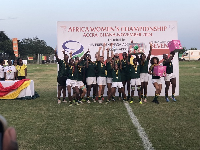 South Africa team celebrating their title win