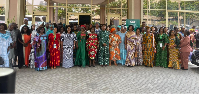 Professor Jane Naana Opoku-Agyemang among other stakeholders pose for a picture