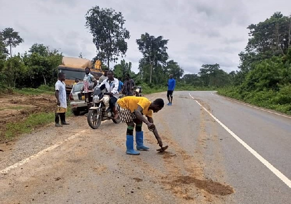 File photo of a road