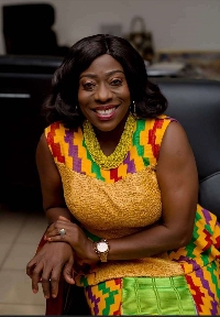 Former Minister for Tourism, Arts, and Culture, Catherine Afeku