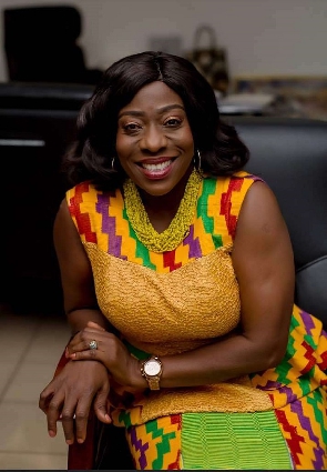 MP for Evalue Ajomoro Gwira Constituency, Catherine Abelema Afeku