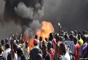 Burkina Faso Riot