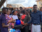 NPP MP Adelaide Ntim presents start-up kits to 56 youth beneficiaries