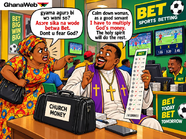 Sims Gender Options CARTOON: Dear GhanaWeb: My pastor husband uses church money to bet