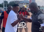 Watch as Asamoah Gyan, Sammy Kuffuor link up at the Monday All Stars