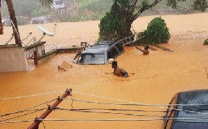 More than 400 people died after a mudslide swept away homes on the edge Freetown