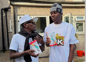 Shatta Wale checks on injured fan’s recovery after Shattafest London
