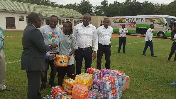 GOC President, Ben Nunoo Mensah challenged the players to win the trophy for Ghana