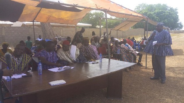 Cross section of traditional rulers at the durbar grounds