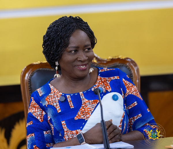 Prof Jane Naana Opoku-Agyemang is Ghana's Vice President