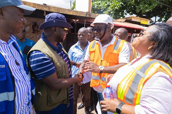 NPP PC for Dome-Kwabenya, Mike Oquaye Jnr and Roads Minister, Francis Asenso-Boakye