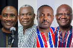NPP Chairmanship Race: How Boadu, Crabbe, Afoko, Agyarko lined up on ballot