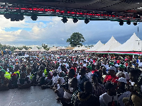 The campaign saw the attendance of some NDC executives and supporters