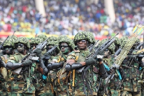 Personnel from the Ghana Armed Forces