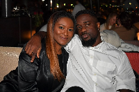 Sarkodie and wife, Tracy