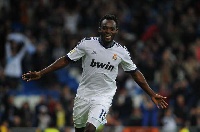 Essien played for Madrid in 2012