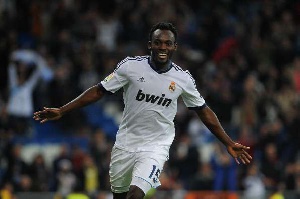 Essien played for Madrid in 2012