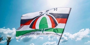 File photo of the NDC flag