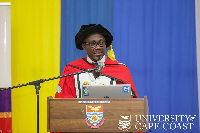 Professor Denis Worlanyo Aheto is the new Vice-Chancellor of the University of Cape Coast