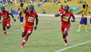 Amos Frimpong rescues a point for Kotoko