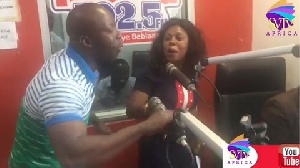 Afia Schwarzenegger and Kumchacha hurled insults at each other earlier today