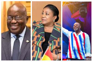 Akufo Addo, Rebecca And NAPO 