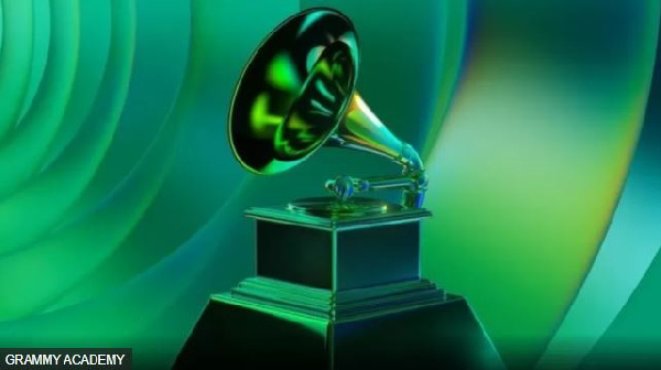 File photo of Grammy Awards logo