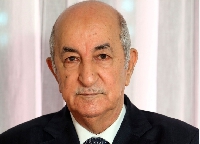 President of Algeria Abdelmadjid Tebboune