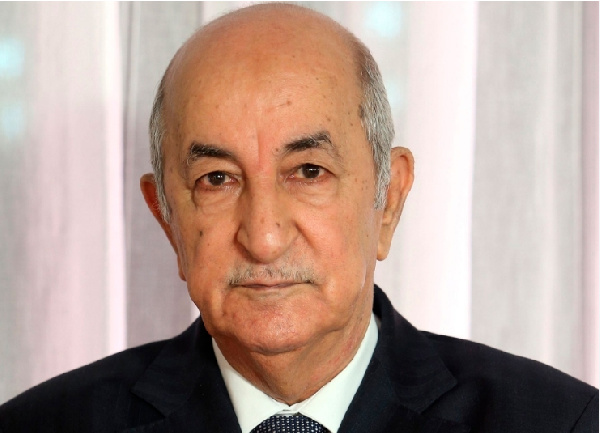 President of Algeria Abdelmadjid Tebboune