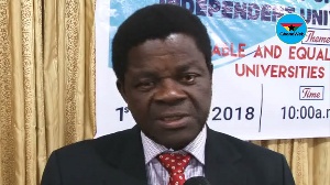 Rector of Mount Crest University College, Prof. Kwaku Ansah Asare