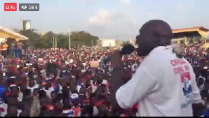 The NPP flagbearer is making a third attempt at the presidency in this year's electionsctions