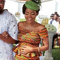 Mzbel at her supposed engagement ceremony