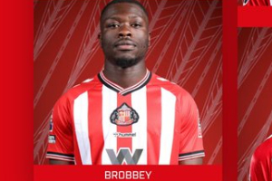Dutch-Ghanaian forward, Brian Brobbey