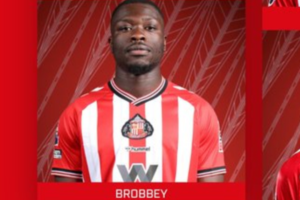 Dutch-Ghanaian forward, Brian Brobbey