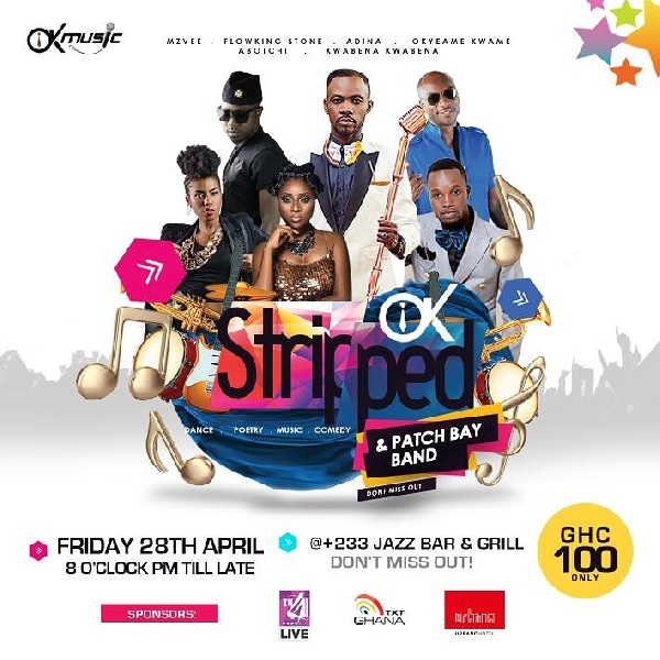 Kwabena Kwabena, MzVee, Adina, Ebony, Trigmatic, Flowkingstone will be performing