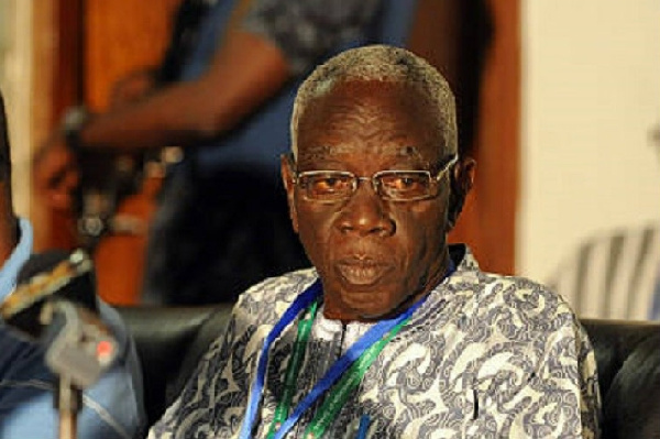 Former Chairman of the Electoral Commission of Ghana (EC) Dr Kwadwo Afari-Gyan