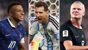 Mbappe, Messi And Haaland 