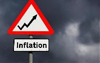 Inflation is a sustained increase in the general price level of goods and services in an economy