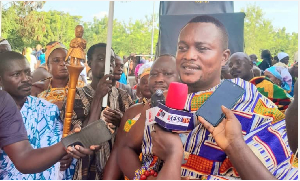 Nene Anyernorgu Teye Agor IX is the Divisional Chief of Okper in Somanyaa