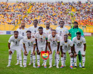 Ghana lost to Angola at the Baba Yara Sports Stadium