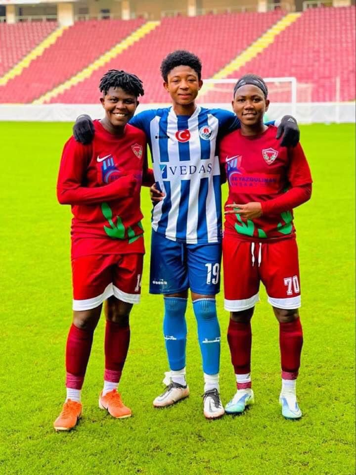 Faustina Kyeremeh, Suzzy Dede Teye, and Priscilla Okyere ply their trade in Turkey