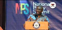 Dr Mahamudu Bawumia was speaking at the National Policy Summit