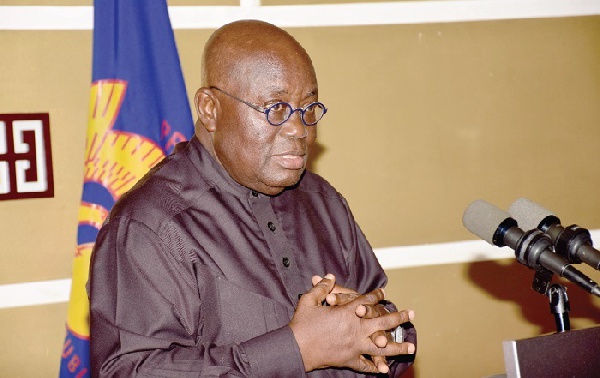 President Akufo-Addo promised to establish new regions in the country
