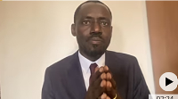 Prince Epenge is DR Congo spokesperson for the Congolese opposition coalition LAMUKA,