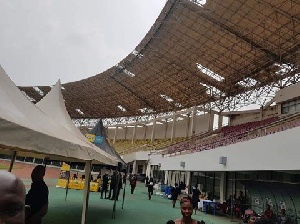 The current state of the Essipong Stadium
