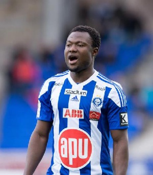 HJK Helsinki star, Gideon Baah