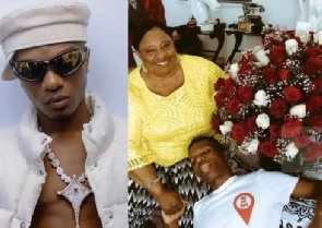 Wizkid and his mother