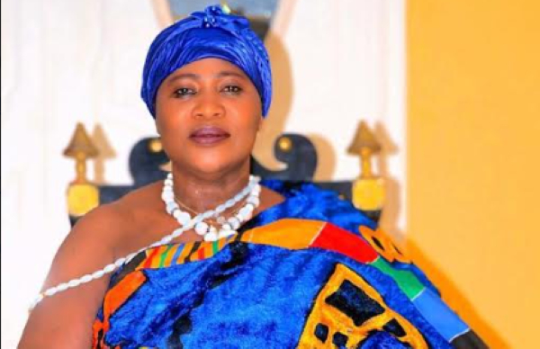 Nana Konadu Yiadom, Queen Mother of the sprawling community of Anyinam Kotoku