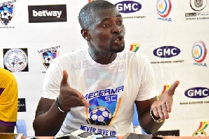 Head Coach of Medeama, Samuel Boadu