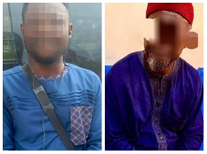 The two have been arrested over inciteful comments